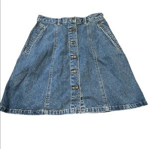 NWT VINTAGE LIZWEAR‎ DENIM SKIRT